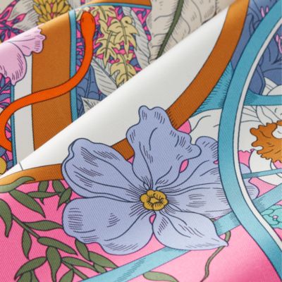 スカーフ 90 - ピンク - エルメスのカレ | レディス シルクカレ